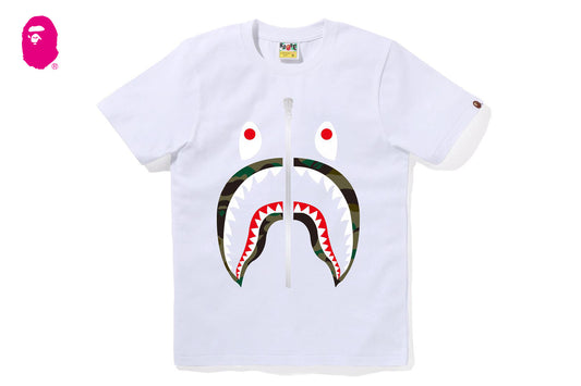 BAPE 1ST CAMO SHARK TEE