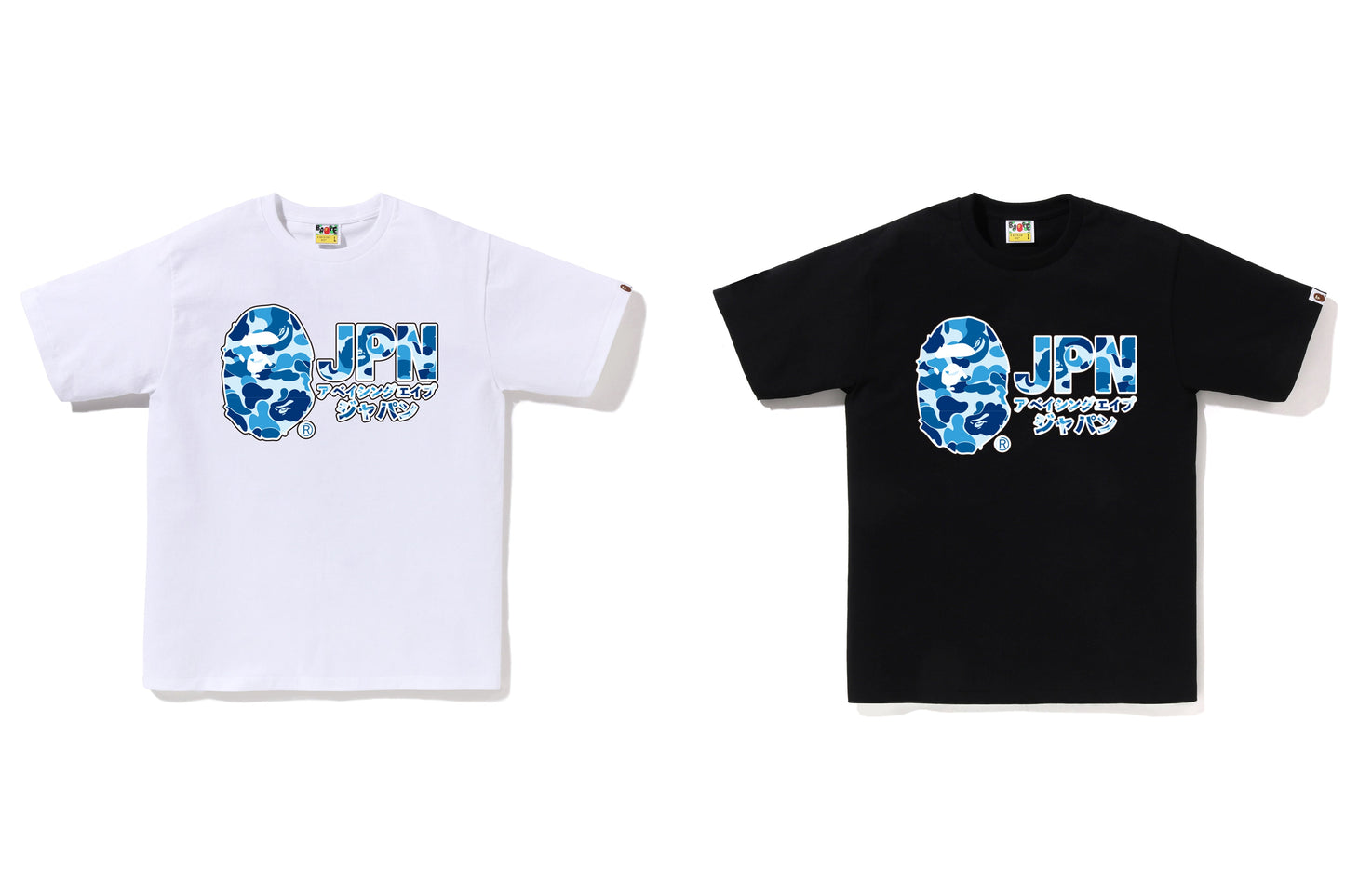 BAPE ABC CAMO JPN KATAKANA TEE
