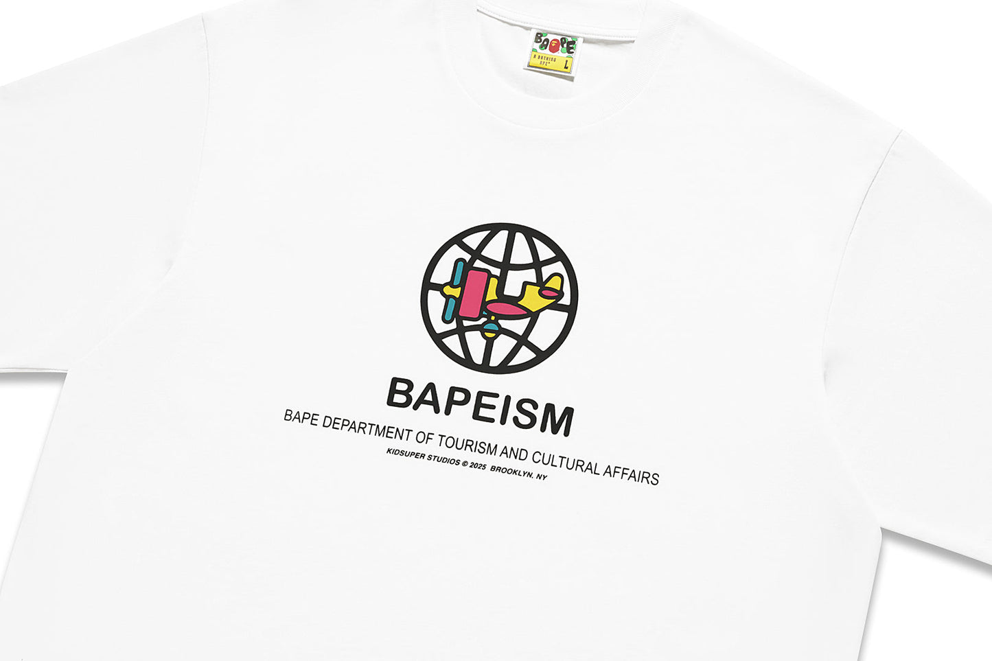 BAPE BAPEISM LOGO TEE