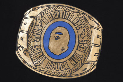 BAPE FOIL COLLEGE RING TEE BAPEC