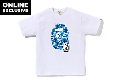 BAPE ABC CAMO GO APE POINTER APE HEAD TEE BAPEC