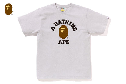 BAPE 大學風短袖T恤