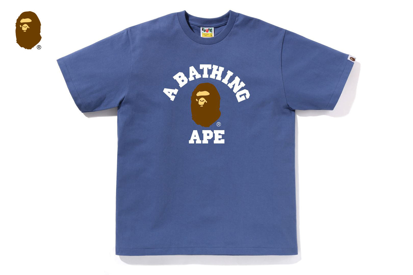 BAPE 大學風短袖T恤