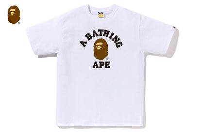 BAPE 大學風短袖T恤
