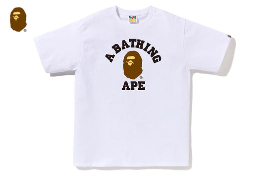 BAPE 大學風短袖T恤
