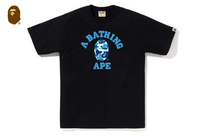 BAPE ABC CAMO COLLEGE TEE