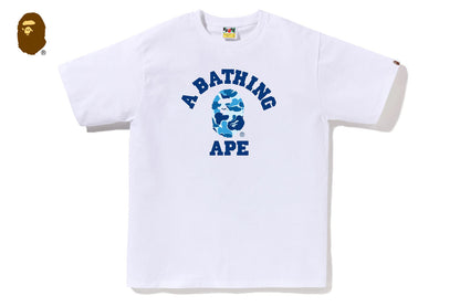 BAPE ABC CAMO COLLEGE TEE