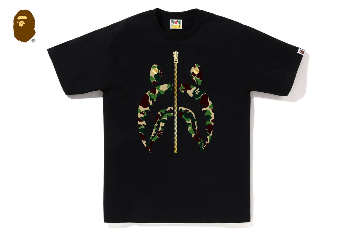 BAPE ABC CAMO SHARK TEE