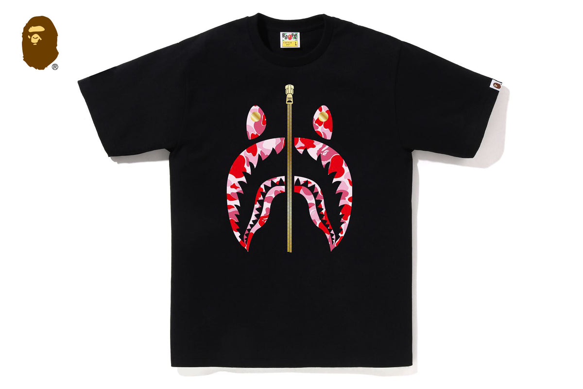 BAPE ABC CAMO SHARK TEE