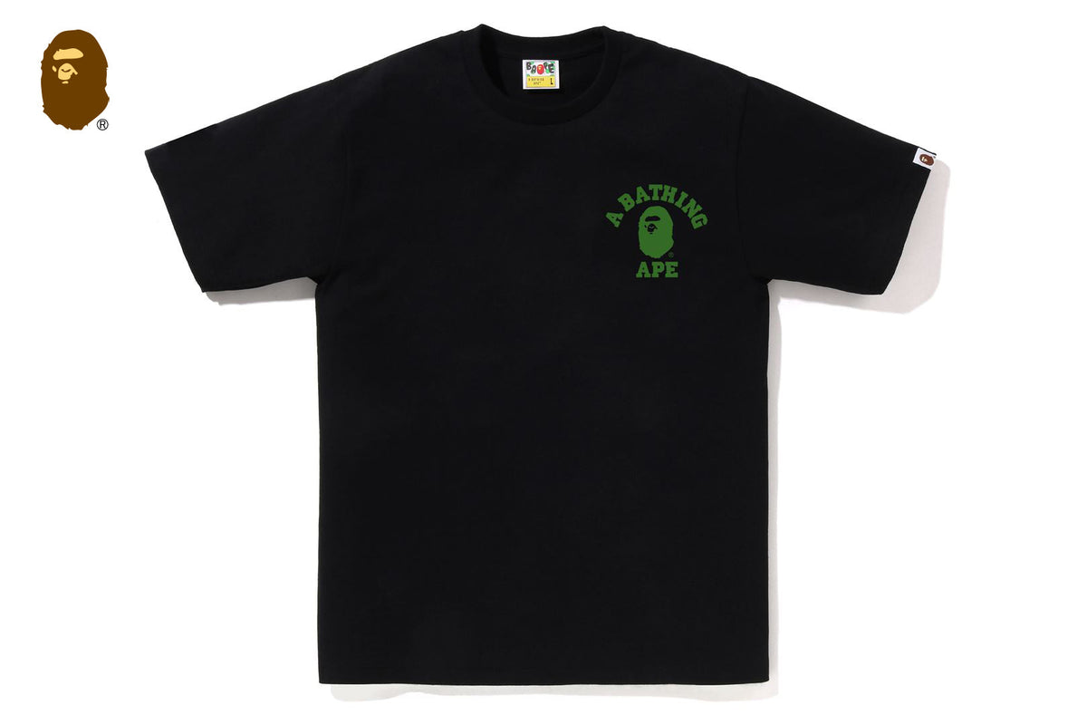 BAPE ABC CAMO COLLEGE ATS TEE