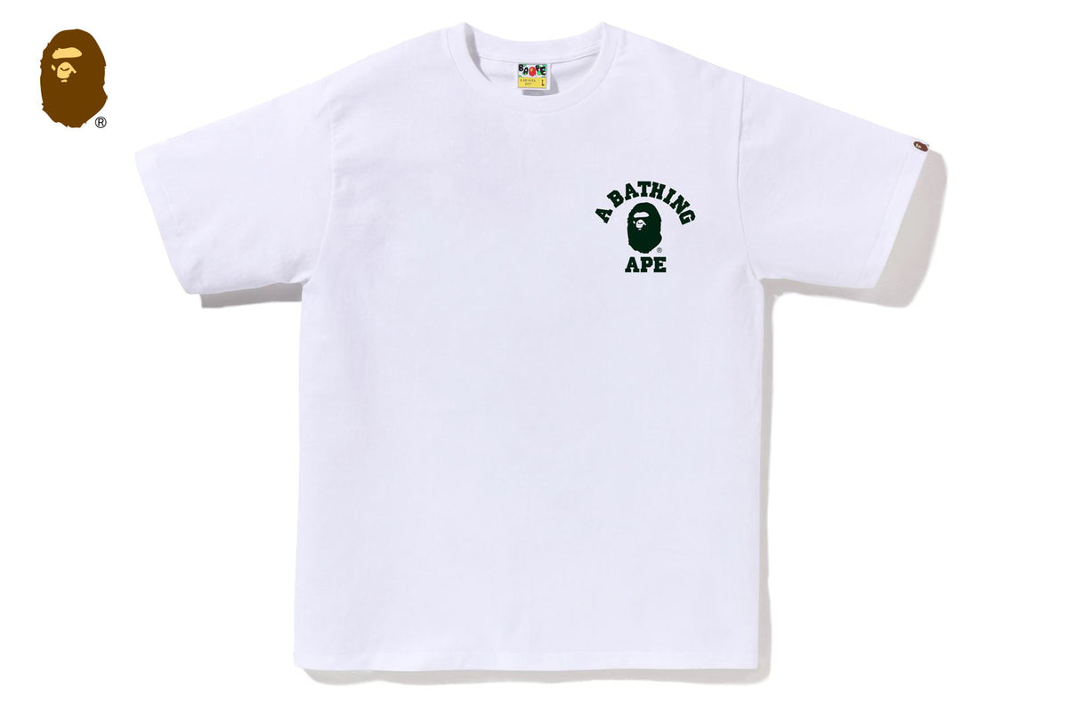 BAPE ABC CAMO COLLEGE ATS TEE