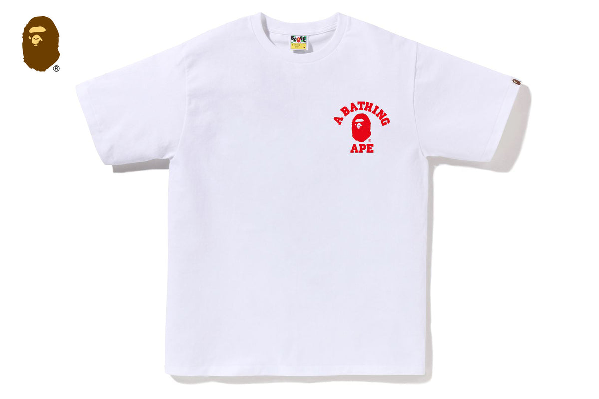 BAPE ABC CAMO COLLEGE ATS TEE