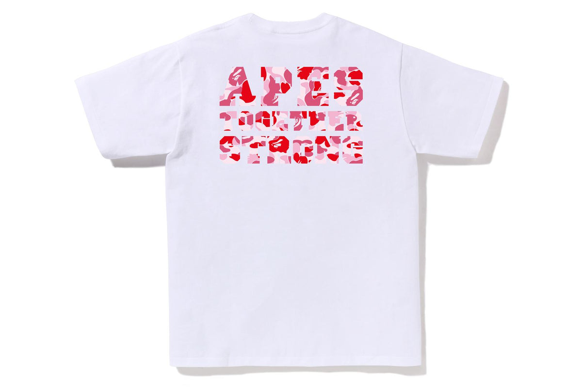 BAPE ABC CAMO COLLEGE ATS TEE