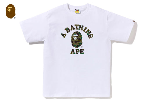 BAPE 1ST CAMO COLLEGE TEE