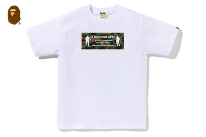 BAPE 1ST CAMO ARMY NAME TEE