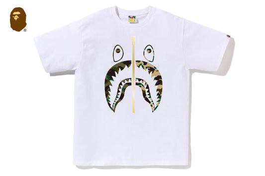 BAPE 1ST CAMO SEPARATE SHARK TEE