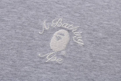 BAPE ONE POINT COLLEGE RELAXED FIT TEE