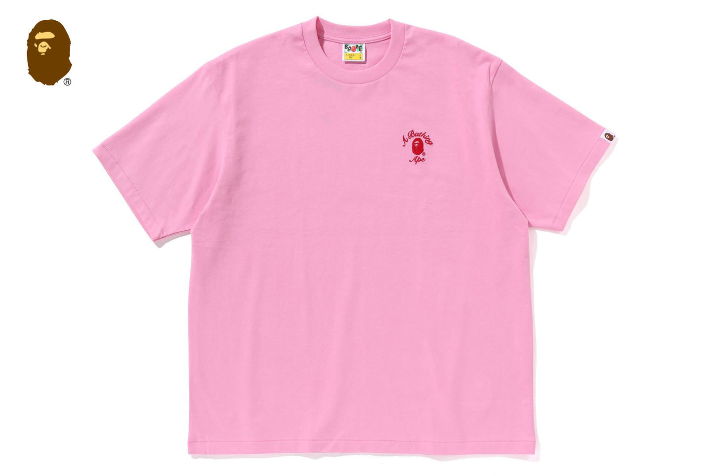 BAPE ONE POINT COLLEGE RELAXED FIT TEE