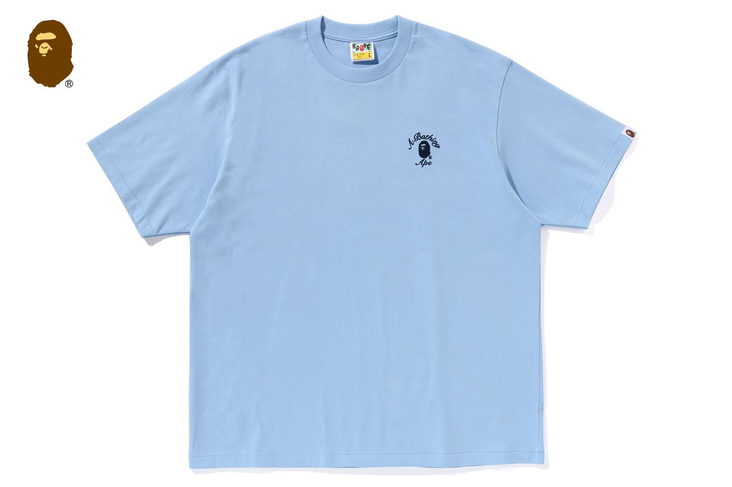 BAPE ONE POINT COLLEGE RELAXED FIT TEE