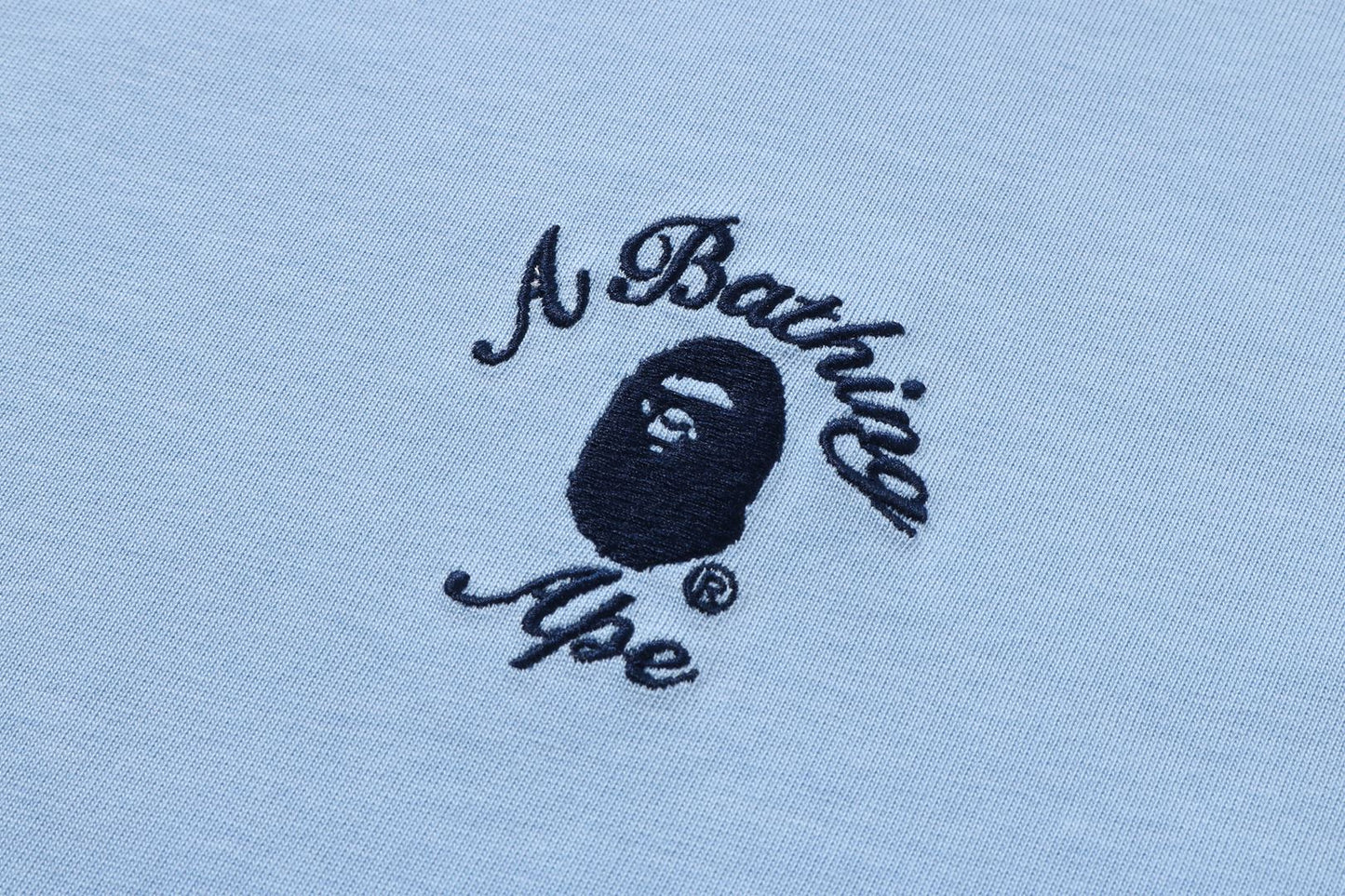 BAPE ONE POINT COLLEGE RELAXED FIT TEE