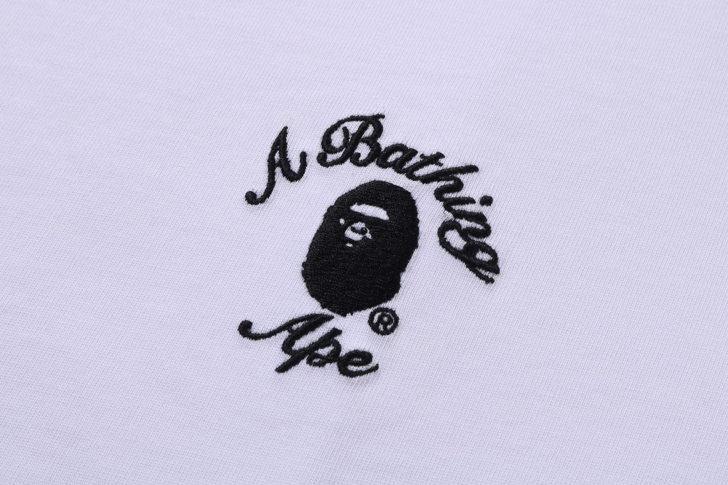 BAPE ONE POINT COLLEGE RELAXED FIT TEE