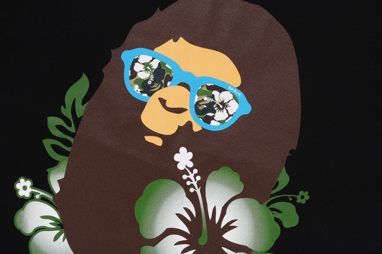 BAPE ABC RESORT CAMO APE HEAD TEE