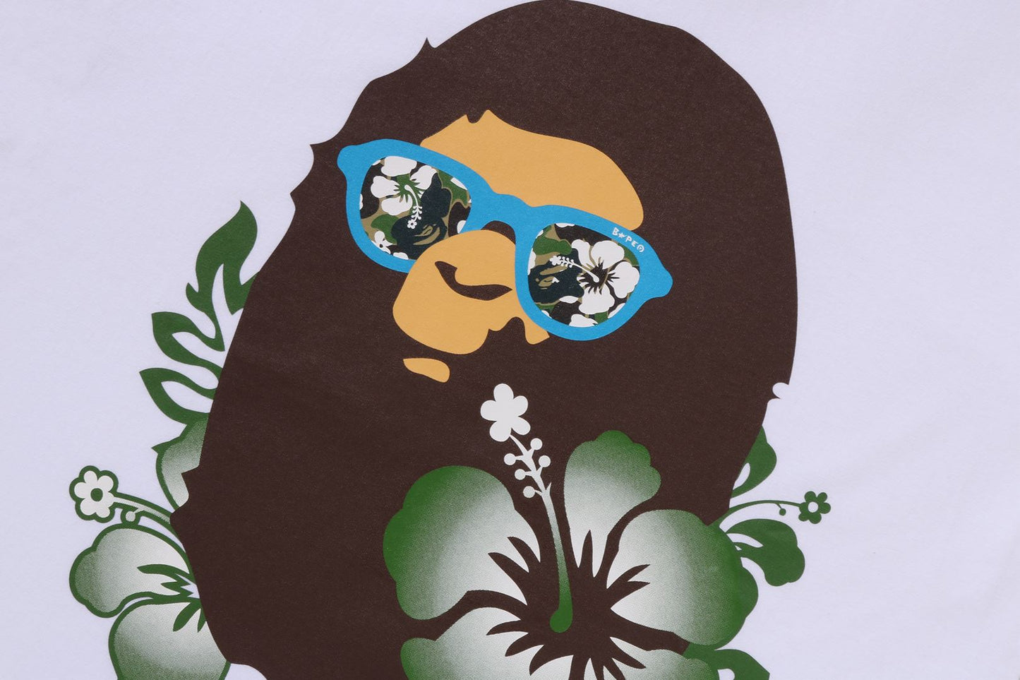 BAPE ABC RESORT CAMO APE HEAD TEE