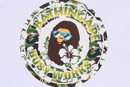 BAPE ABC RESORT CAMO BUSY WORKS TEE
