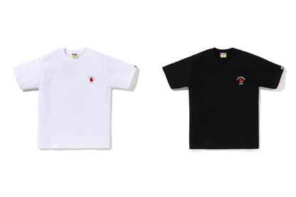 BAPE 大學一點刺繡T恤