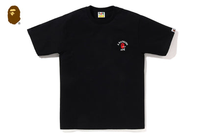 BAPE 大學一點刺繡T恤