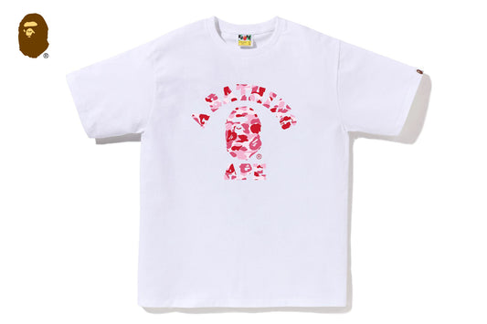 BAPE ABC CAMO COLLEGE TEE