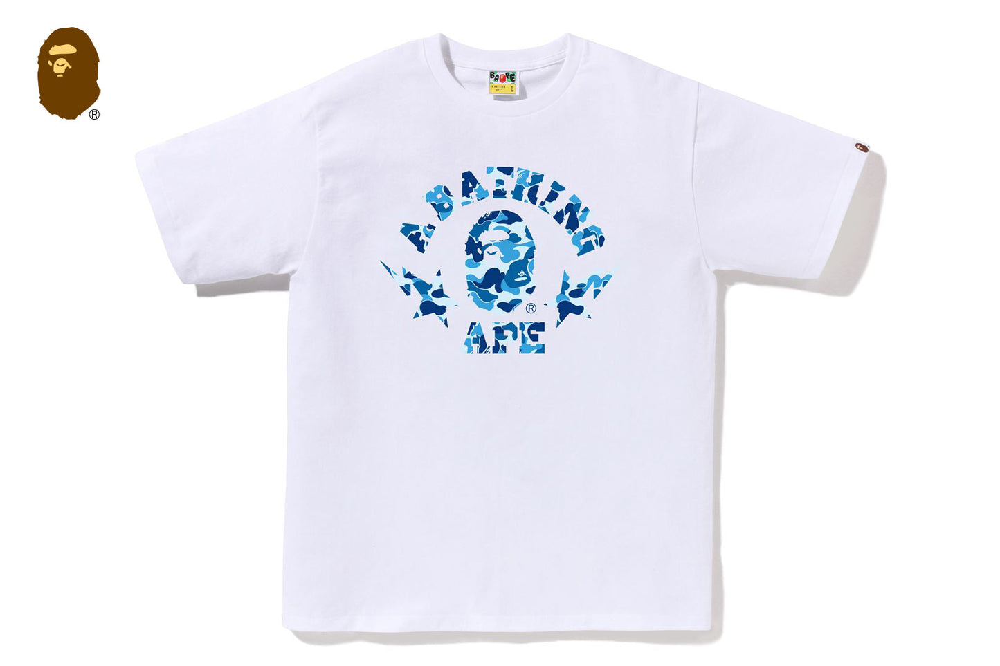 BAPE ABC CAMO STA COLLEGE TEE