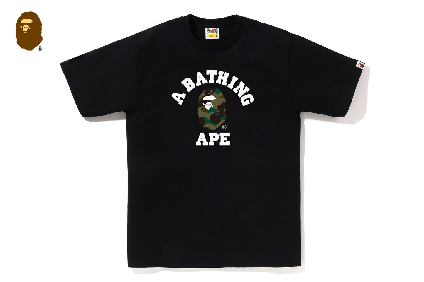 BAPE 1ST CAMO COLLEGE TEE