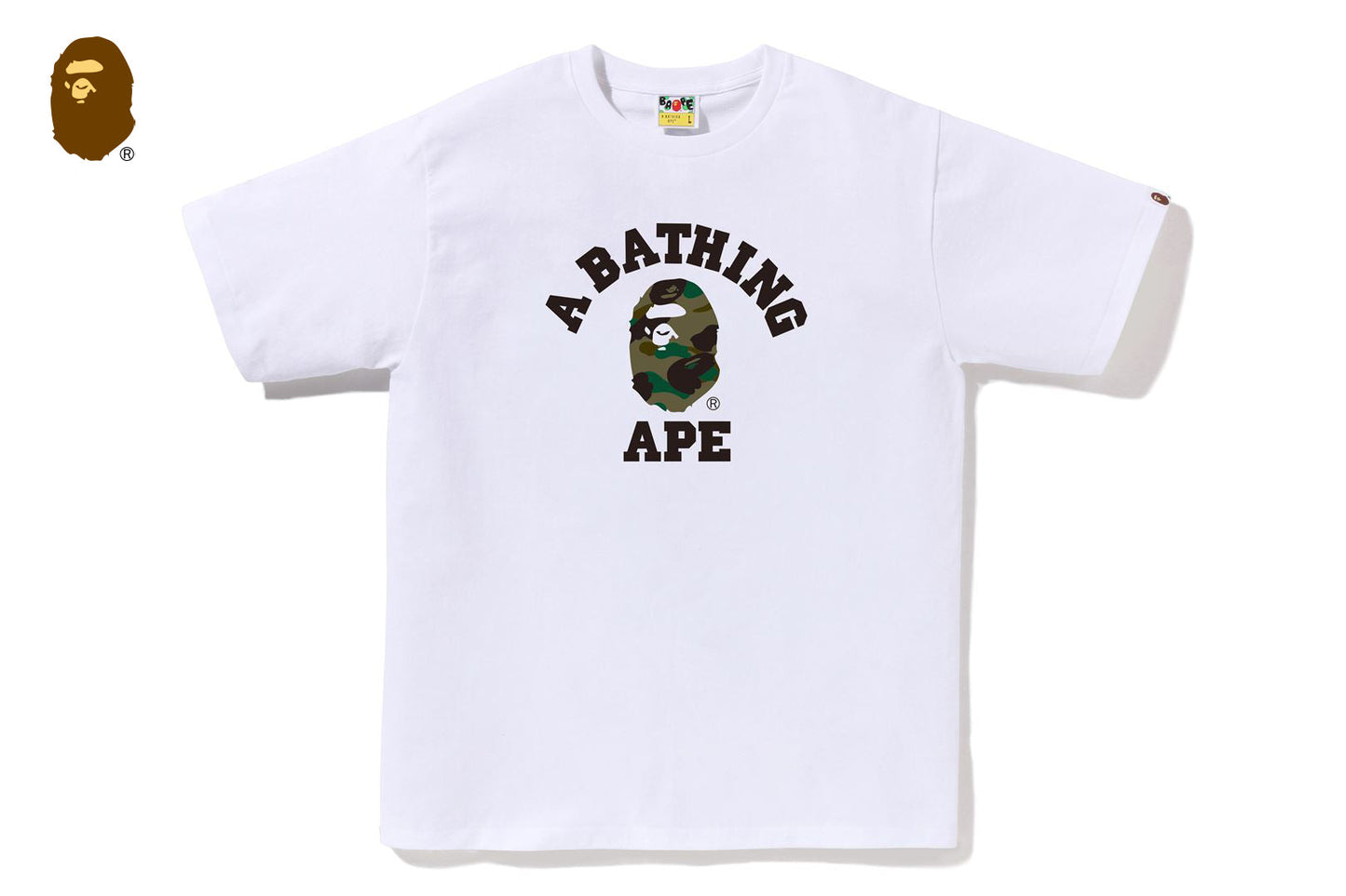 BAPE 1ST CAMO COLLEGE TEE