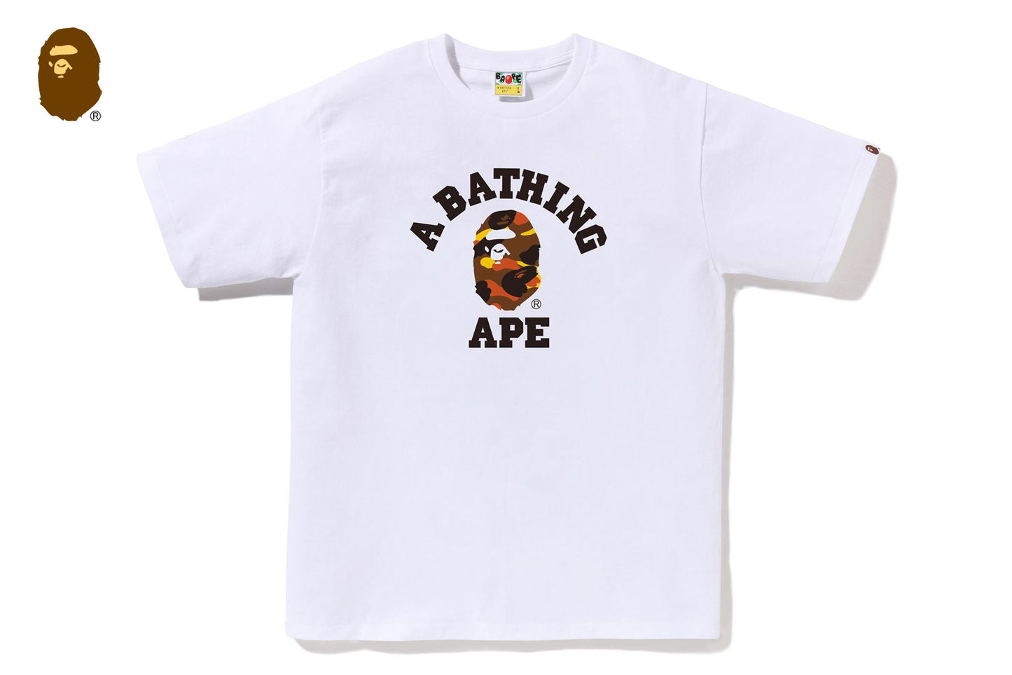 BAPE 1ST CAMO COLLEGE TEE