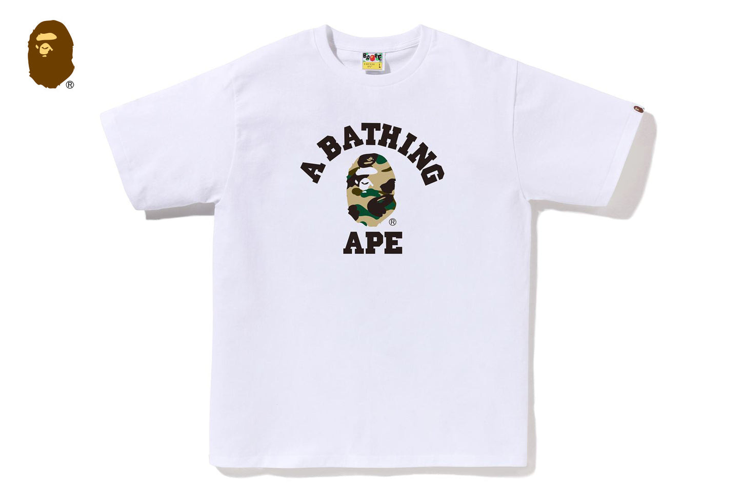 BAPE 1ST CAMO COLLEGE TEE