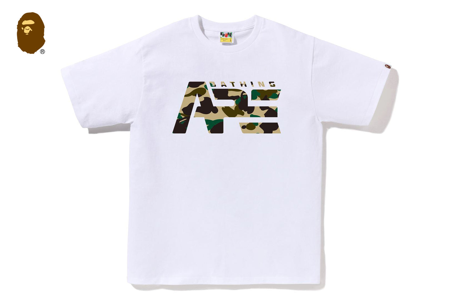 BAPE 1ST CAMO TACTICAL LOGO TEE