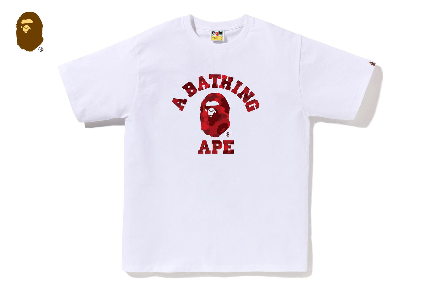 BAPE COLOR CAMO COLLEGE TEE