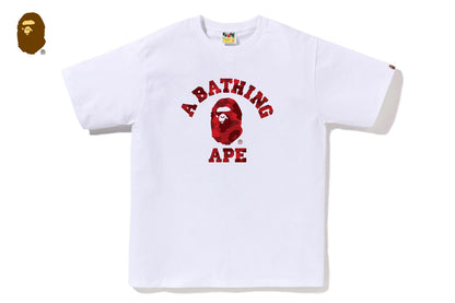 BAPE COLOR CAMO COLLEGE TEE