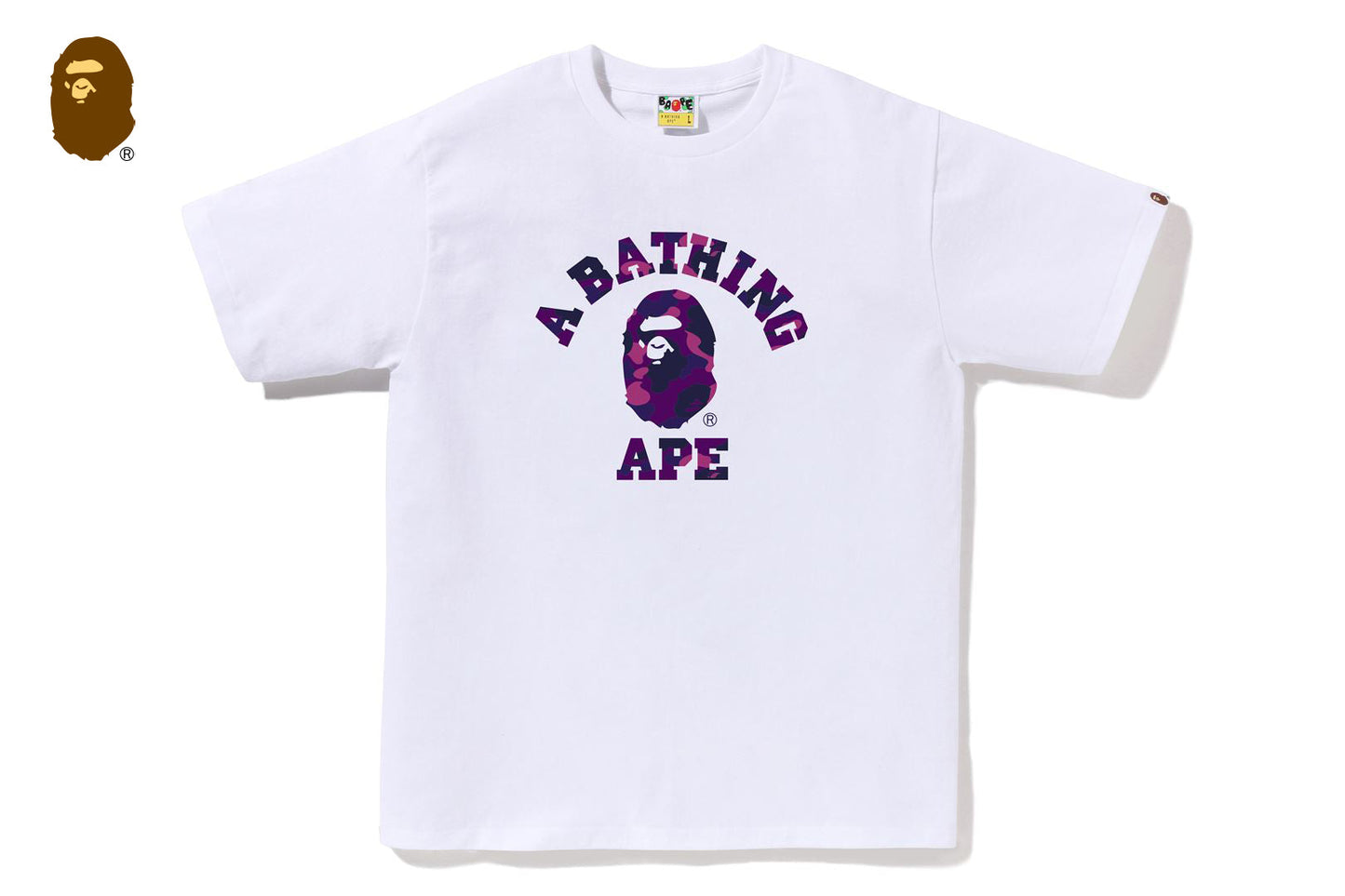 BAPE COLOR CAMO COLLEGE TEE