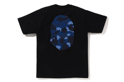 BAPE 彩色迷彩大猩猩頭圓領T恤