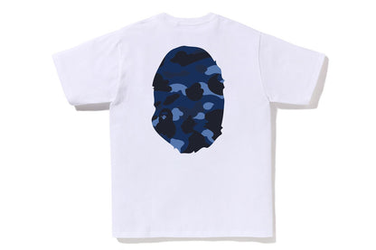 BAPE 彩色迷彩大猩猩頭圓領T恤