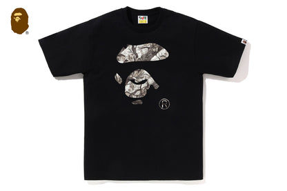 BAPE TREE EDGE CAMO APE FACE TEE