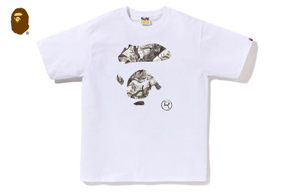 BAPE TREE EDGE CAMO APE FACE TEE