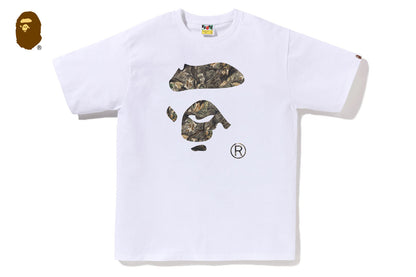 BAPE TREE EDGE CAMO APE FACE TEE