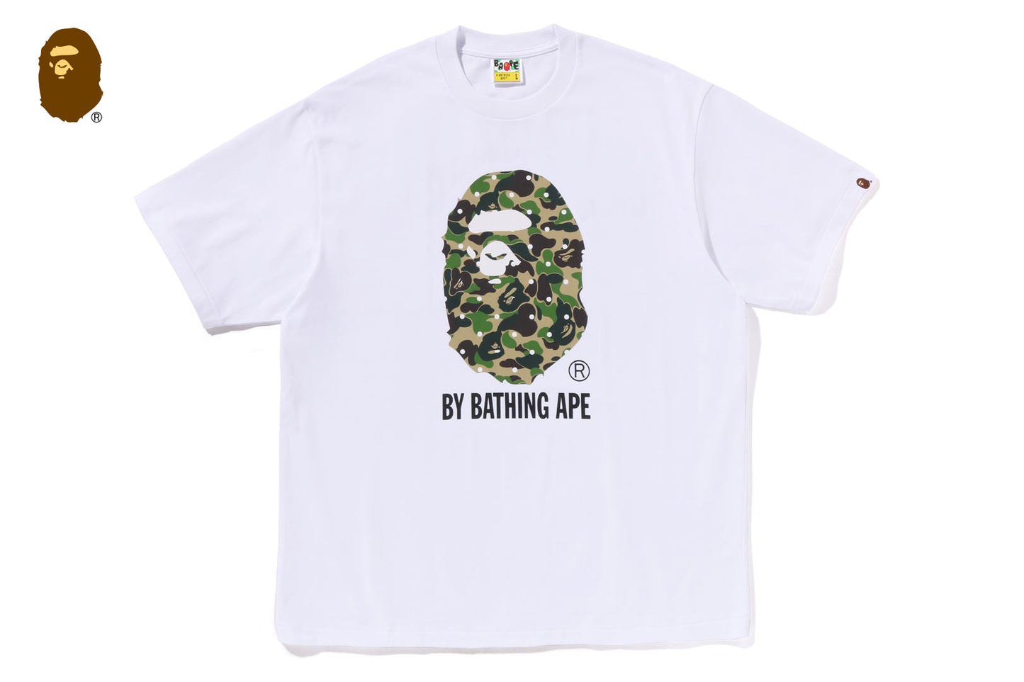 BAPE ABC DOT CAMO RELAXED FIT TEE