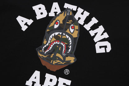 BAPE 1ST CAMO SHARK SEIJIN COLLEGE RELAXED FIT TEE