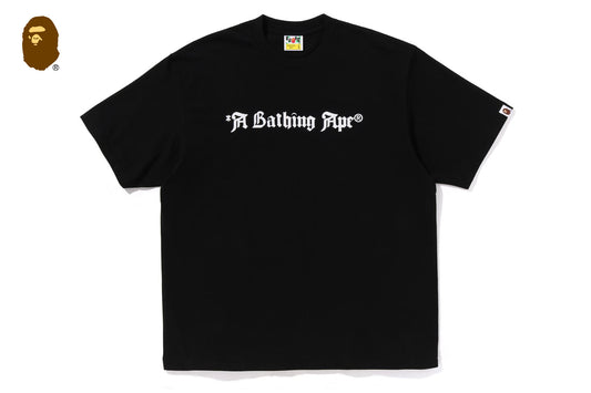 BAPE A BATHING APE LOGO RELAXED FIT TEE