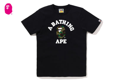 BAPE 1ST CAMO 大學T恤