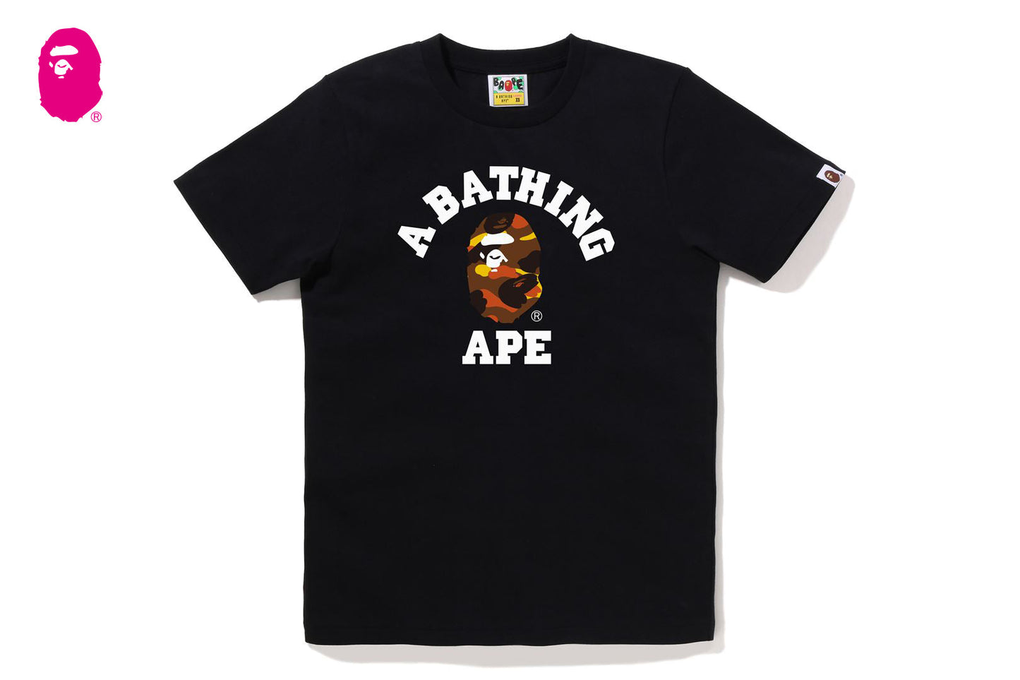 BAPE 1ST CAMO 大學T恤